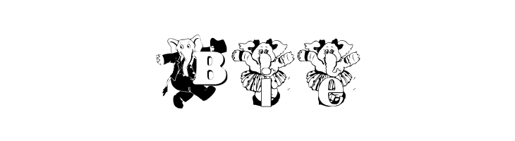ELEFUN_KG  Free Fonts Download