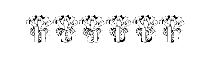 ELEFUN_KG  Free Fonts Download