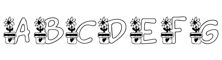 KG FLOWER  Free Fonts Download