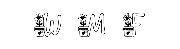 KG FLOWER  Free Fonts Download