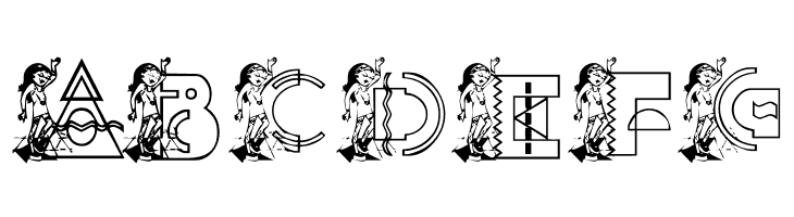 KG FUNKYGIRL  Free Fonts Download