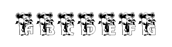 KG GARDEN  Free Fonts Download