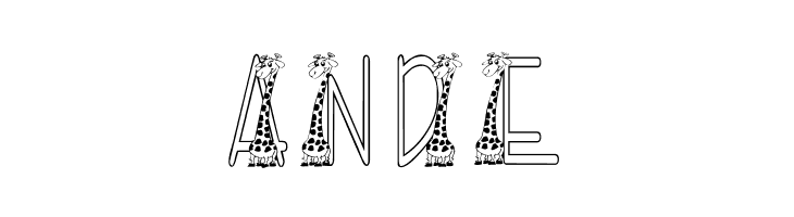 KGGIRAFFE  Free Fonts Download