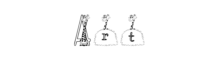 KGGIRAFFE  Free Fonts Download