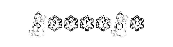 snowman1_kg  Free Fonts Download