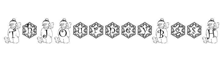 snowman1_kg  Free Fonts Download