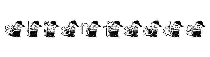 KG TEDDY FRIENDS  Free Fonts Download