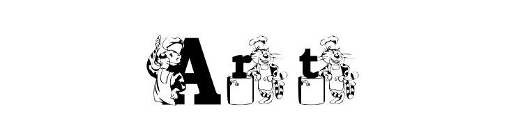 KGTIGERCOOK  Free Fonts Download
