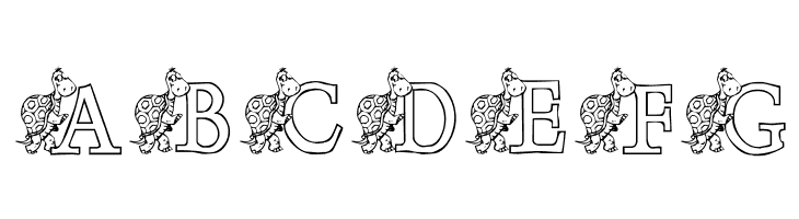 KG TURTLE  Free Fonts Download