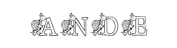 KG TURTLE  Free Fonts Download
