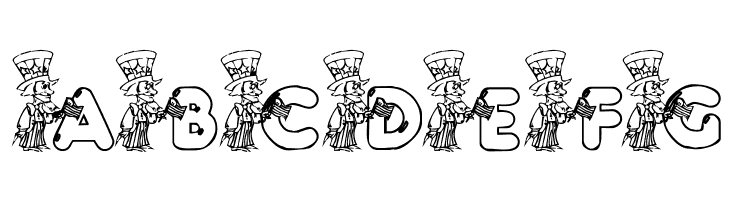 KG UNCLE SAM  Free Fonts Download