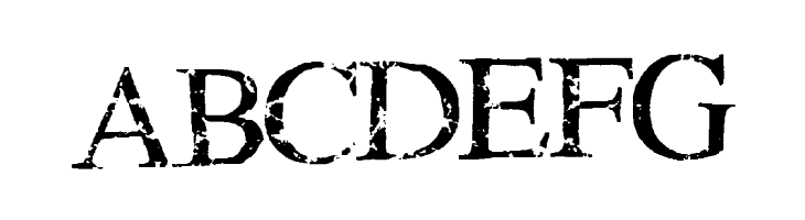 Lots of Dead Crack Babies  Free Fonts Download