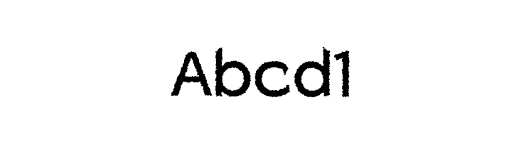 Abcd1 Charger Distortion 1 Font