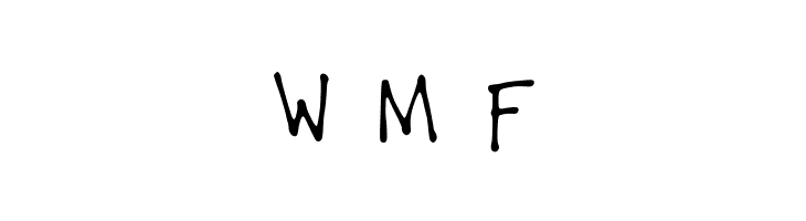 MyHandwriting  Free Fonts Download