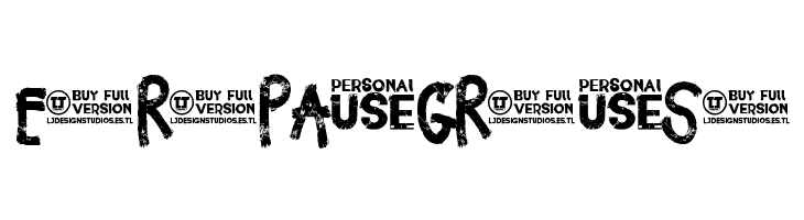 Damage  Free Fonts Download