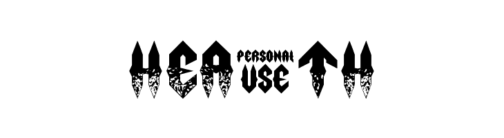 Fury Storm Personal Use Grunge  Free Fonts Download