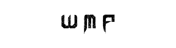 Penetration Out Grunge  Free Fonts Download