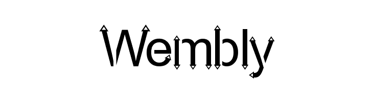 Rock Arrow  Free Fonts Download