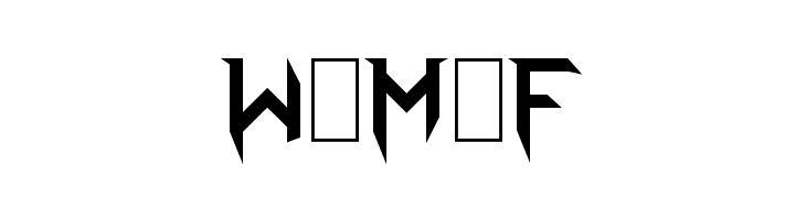 The First II  Free Fonts Download