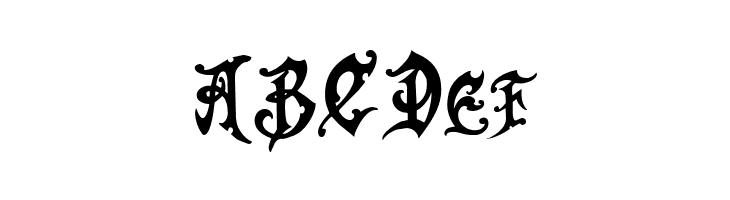 Apollyon!"  Free Fonts Download