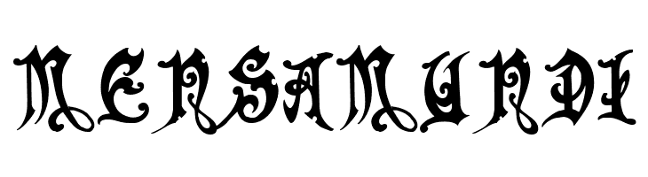 Apollyon!"  Free Fonts Download