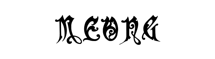 Apollyon!"  Free Fonts Download