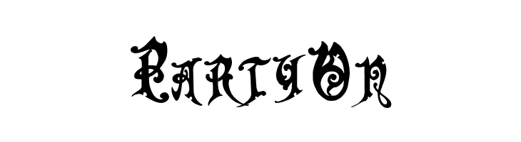 Apollyon!"  Free Fonts Download