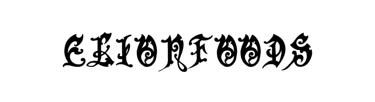Apollyon!"  Free Fonts Download