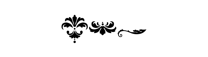 Damask Dings1  Free Fonts Download