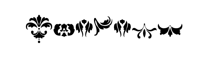 Damask Dings1  Free Fonts Download