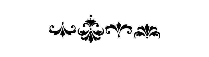 Damask Dings1  Free Fonts Download
