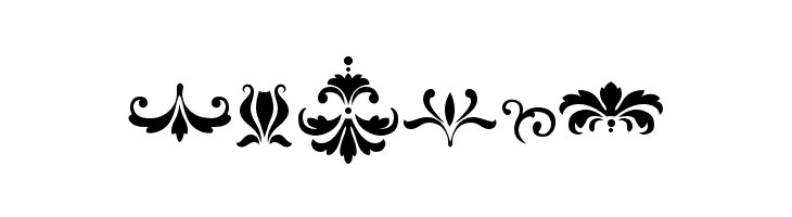Damask Dings1  Free Fonts Download