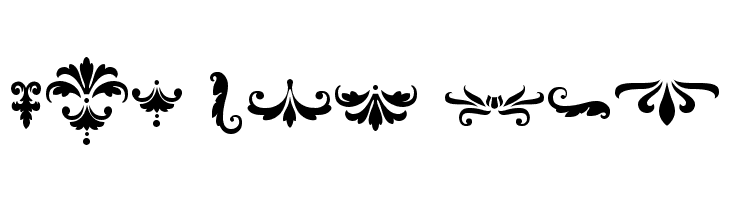 Damask Dings1  Free Fonts Download