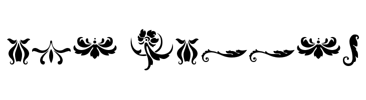 Damask Dings1  Free Fonts Download