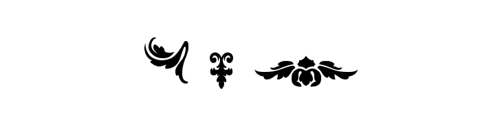 Damask Dings1  Free Fonts Download
