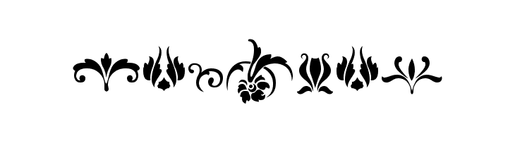 Damask Dings1  Free Fonts Download