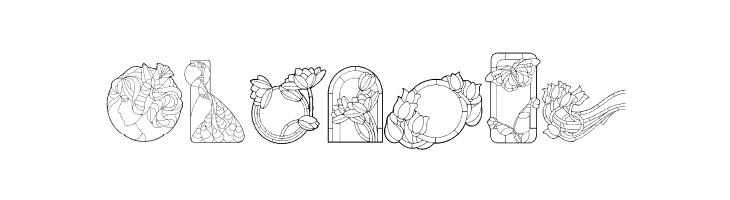 St'aint Glass  Free Fonts Download