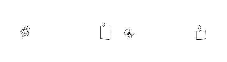 Post It LT  Free Fonts Download