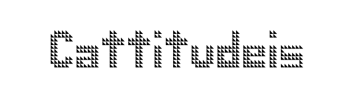 Triletter Regular  Free Fonts Download