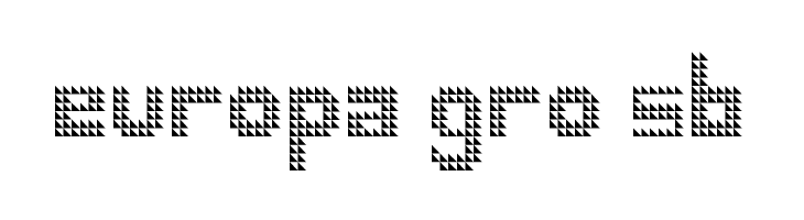 Triletter Regular  Free Fonts Download