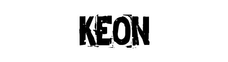 KEON Zero & Zero Is Font