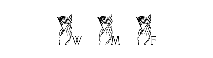LCR America Prays LSF  Free Fonts Download