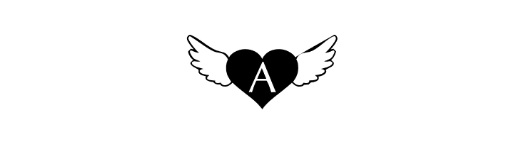 LCR Angelic Hearts  Free Fonts Download