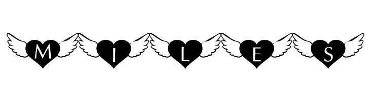 LCR Angelic Hearts  Free Fonts Download