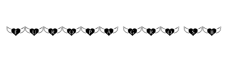 LCR Angelic Hearts  Free Fonts Download