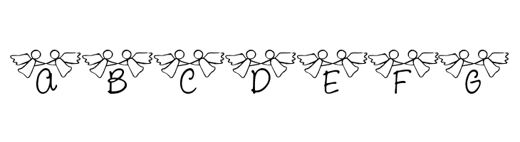 LCR Angels Watching  Free Fonts Download