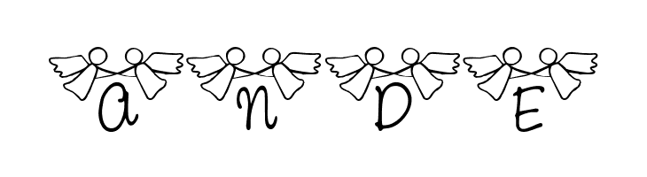 LCR Angels Watching  Free Fonts Download