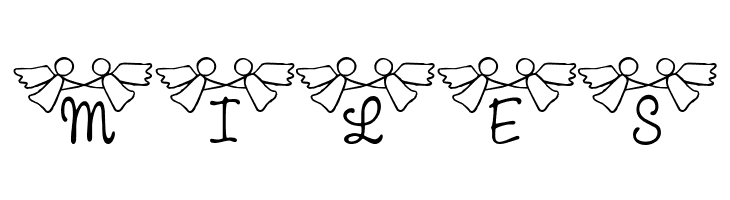 LCR Angels Watching  Free Fonts Download