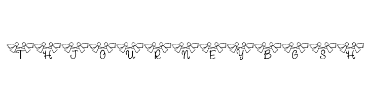 LCR Angels Watching  Free Fonts Download
