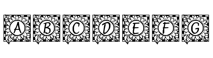 LCR Autumn Sunflowers  Free Fonts Download